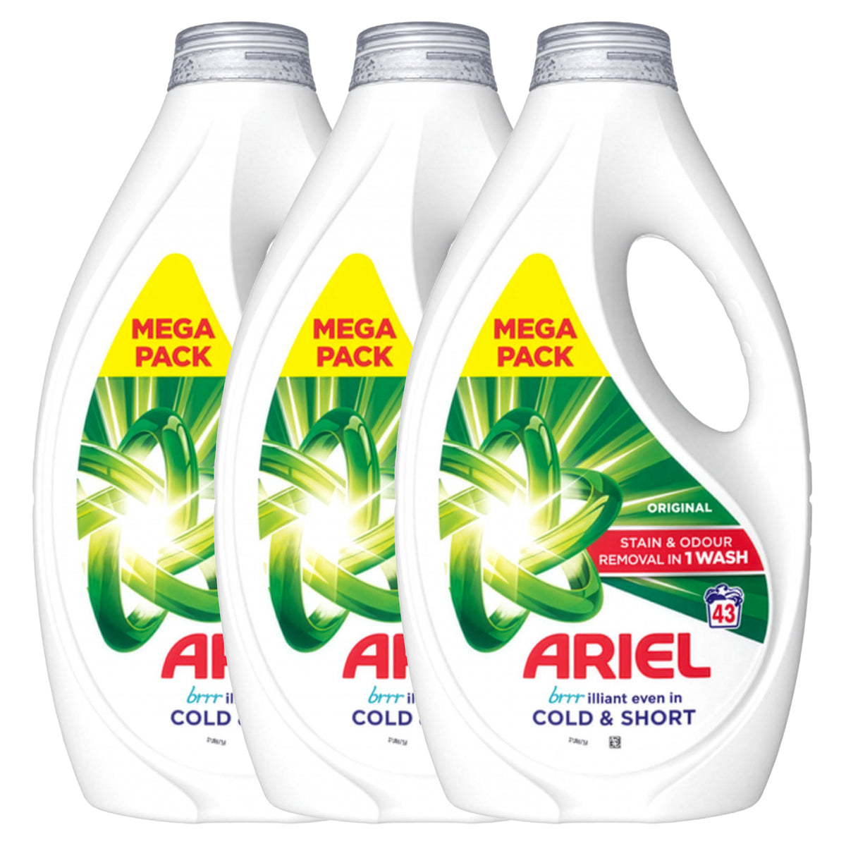 ARIEL Original Liquid Laundry Detergent 43 Washes